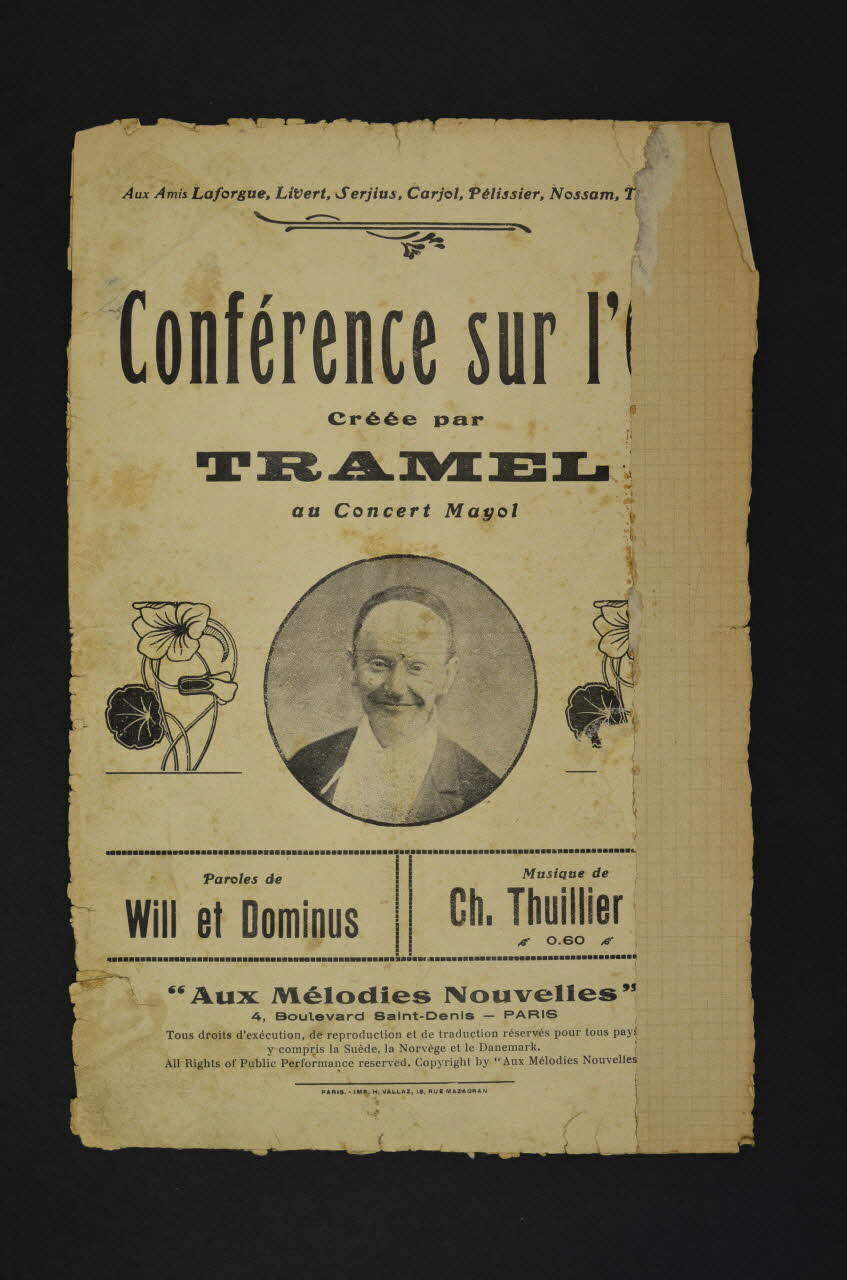 chanson petit format 1966.139.33 Photo Mucem