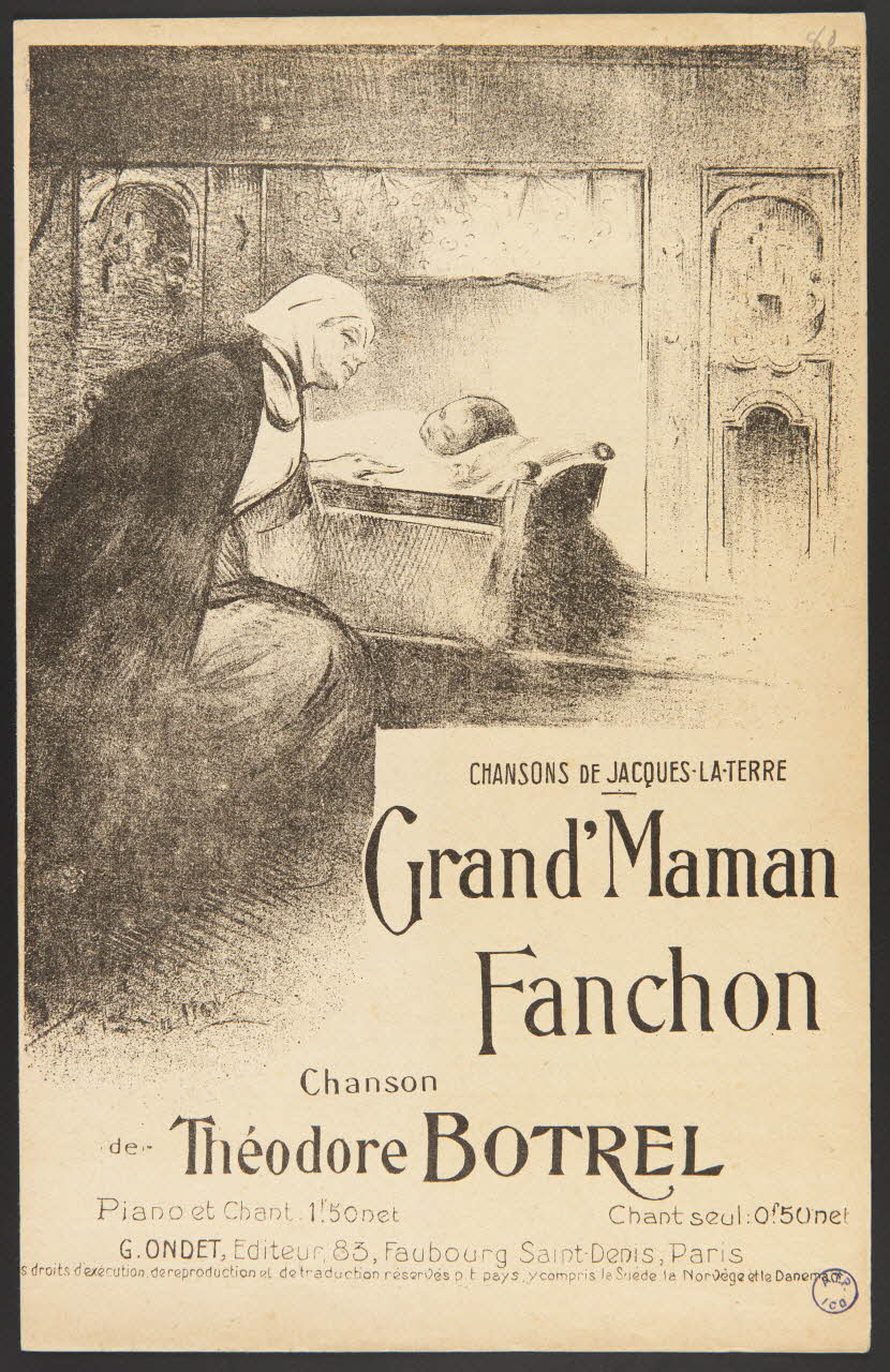 estampe Grand'Maman  Fanchon 1974.72.2 Photo Mucem