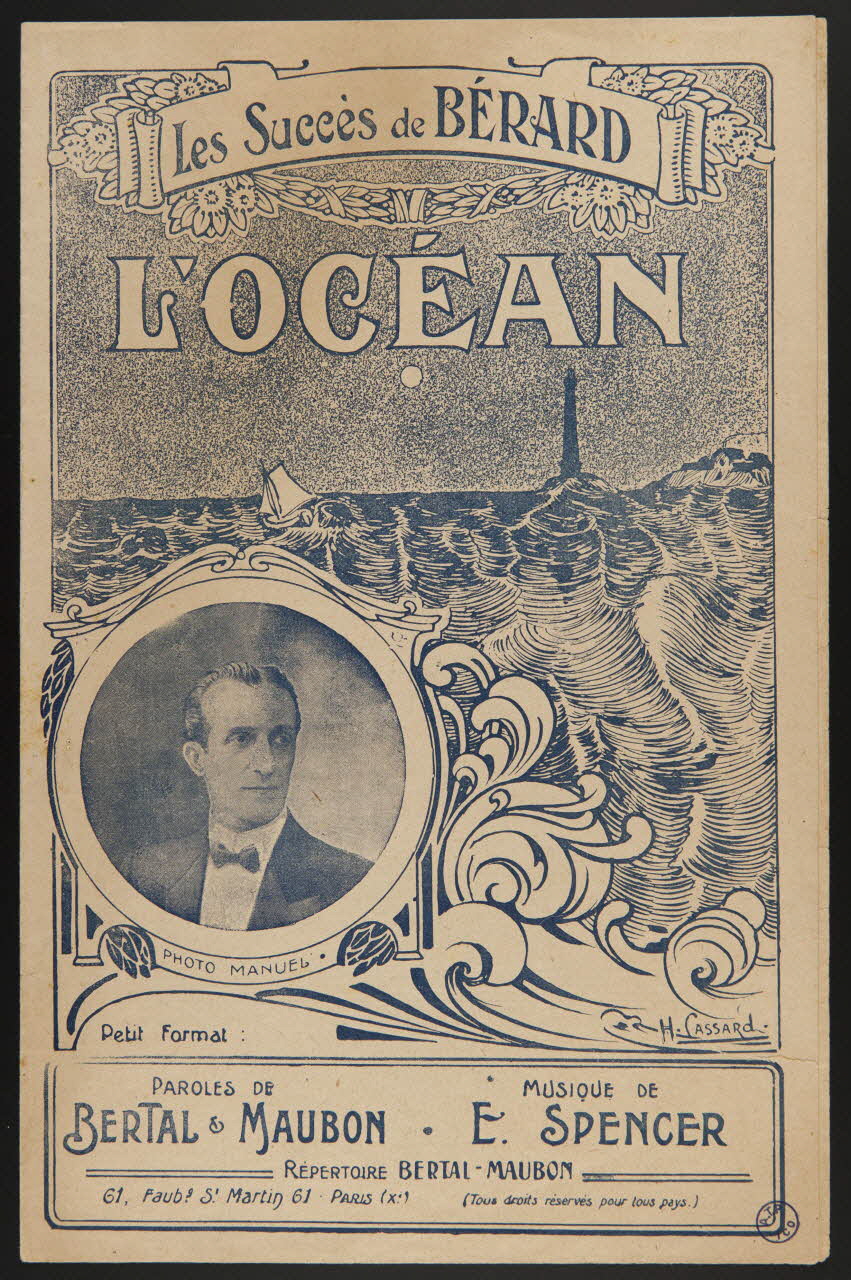 estampe Les Succès de BERARD  L'OCEAN 1974.72.8 Photo Mucem