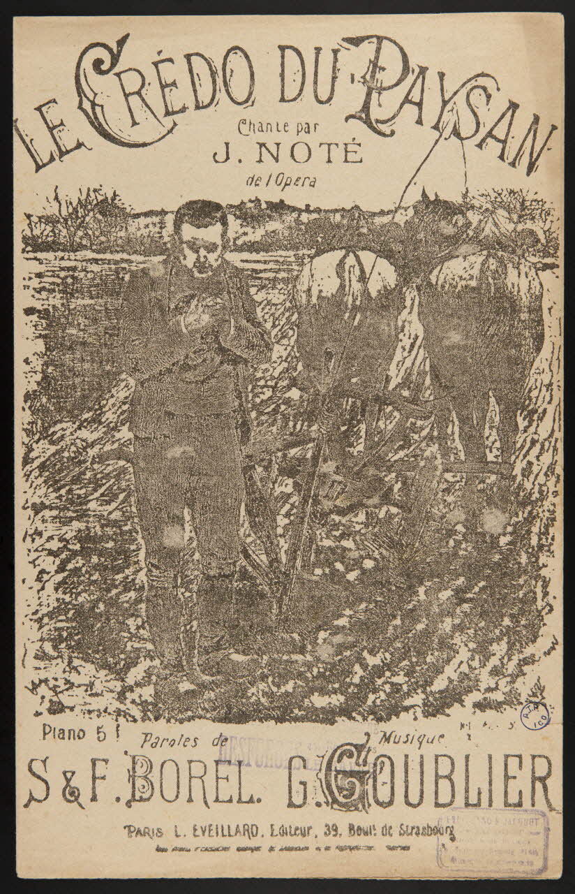 estampe LE CREDO DU PAYSAN 1974.72.9 Photo Mucem