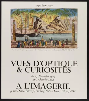 estampe VUES D'OPTIQUE  & CURIOSITES 1974.73.26  Photo Mucem