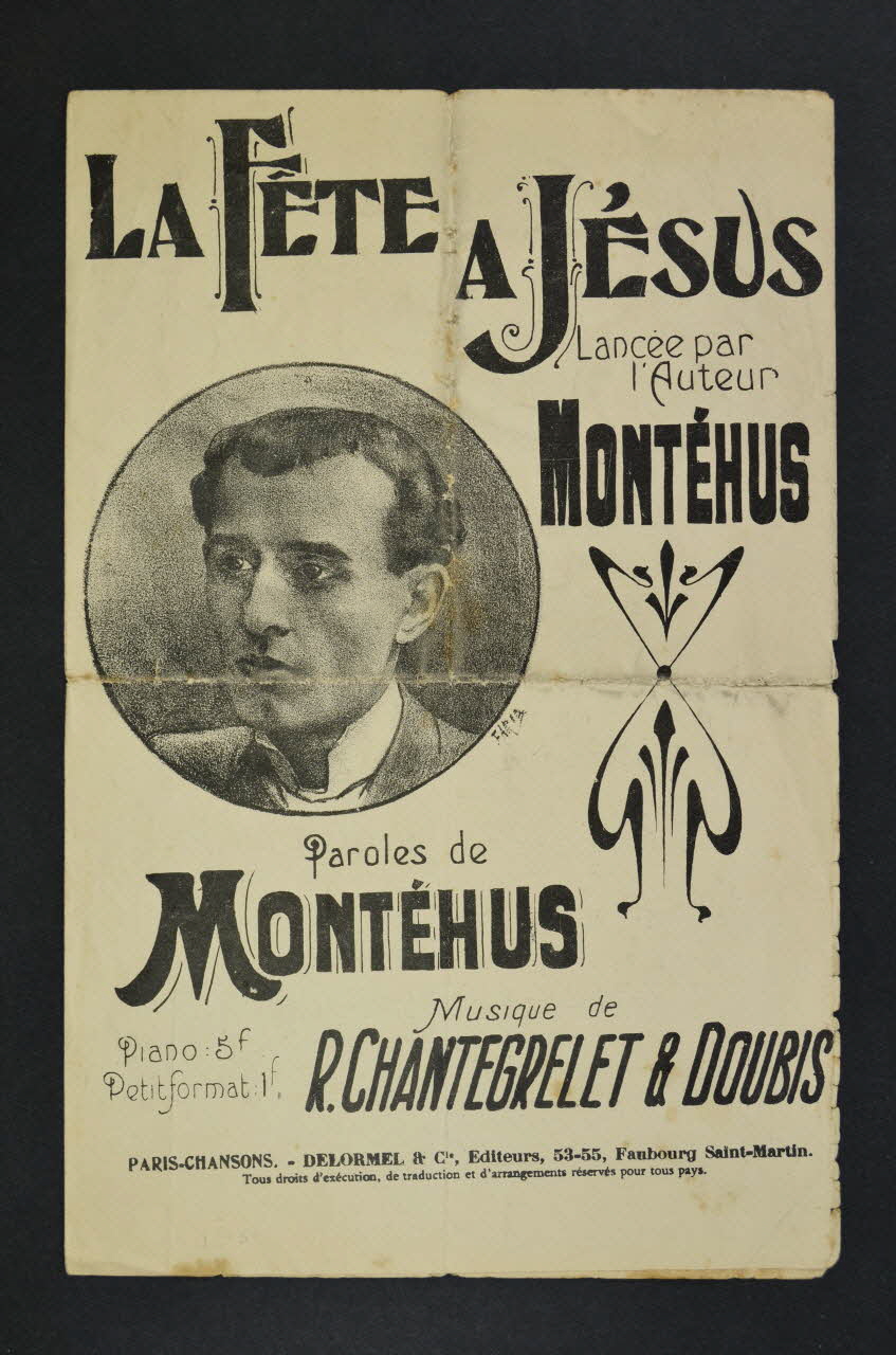 partition de musique petit format 1965.149.4 Photo Mucem