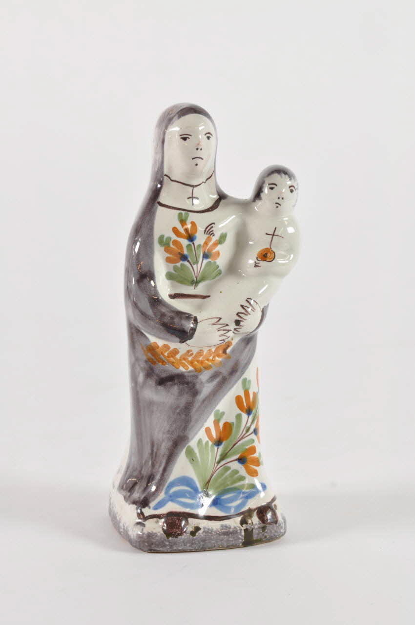 statuette de dévotion la Vierge 1898.7.1 Photo Mucem