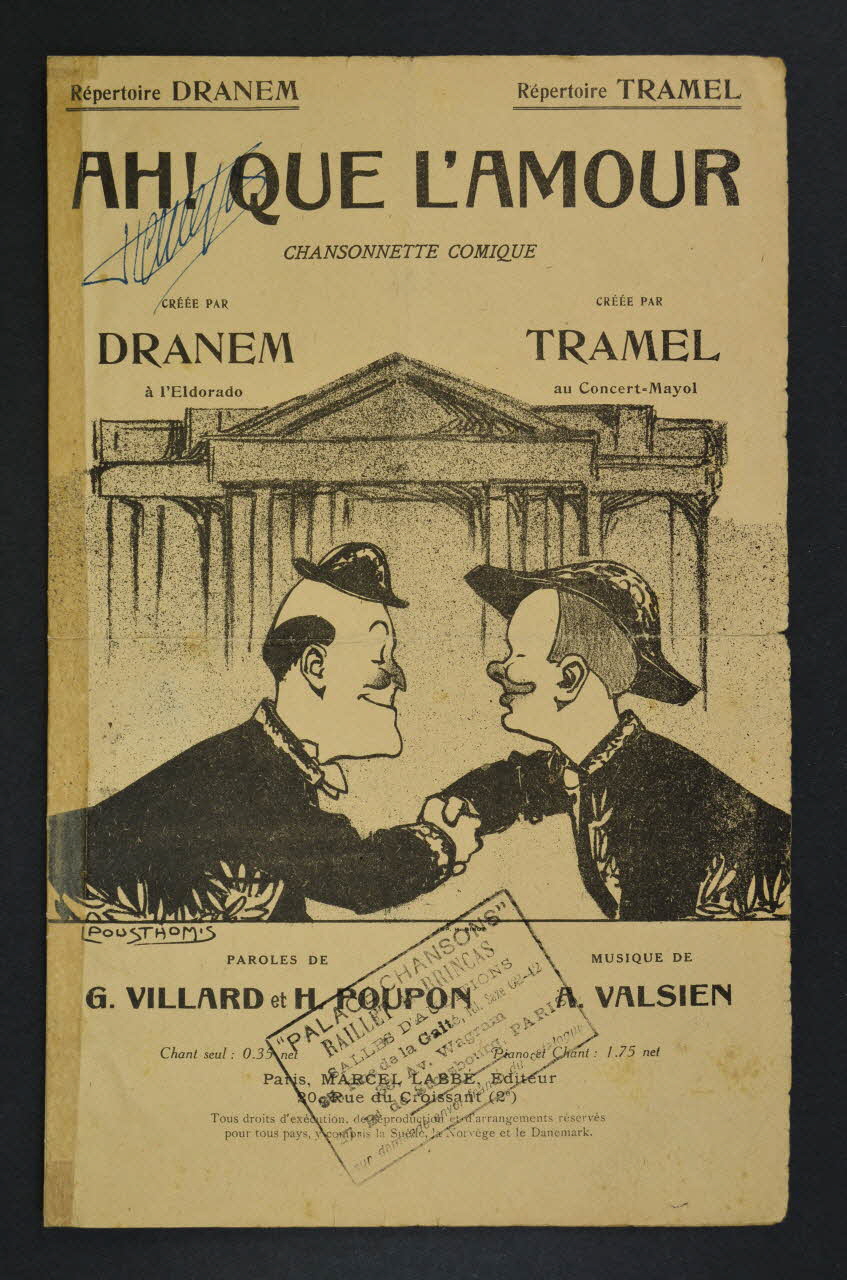 partition de musique petit format 1965.149.48 Photo Mucem