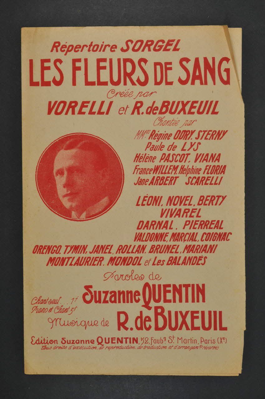 chanson petit format 1966.141.15 Photo Mucem