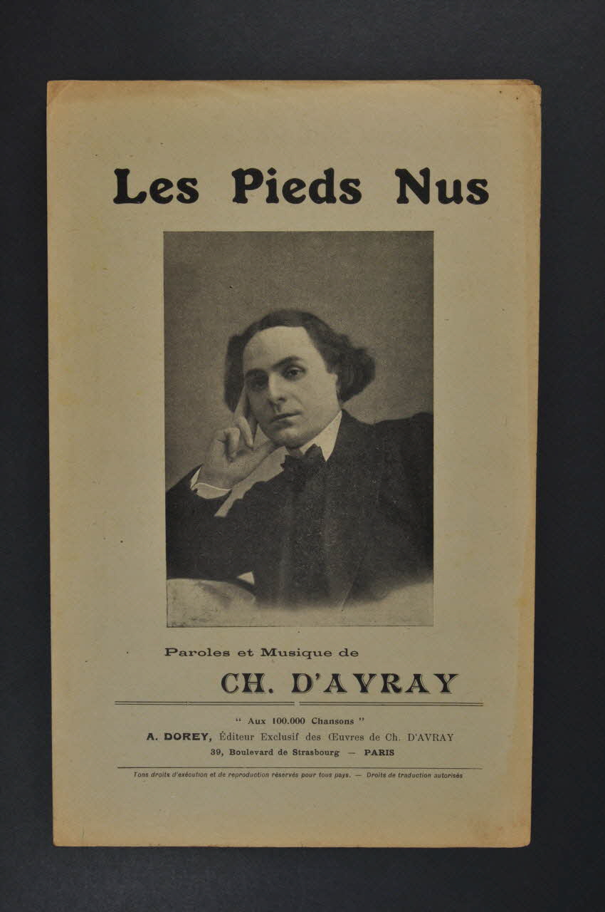 chanson petit format 1966.141.16 Photo Mucem