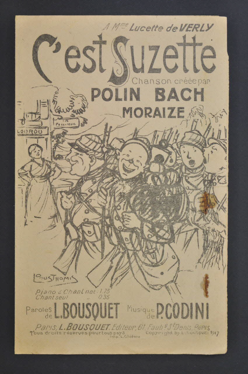 chanson petit format 1966.141.6 Photo Mucem