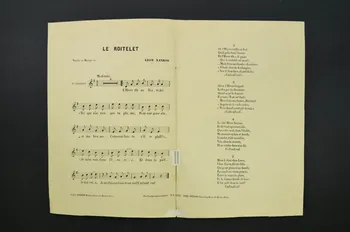 chanson petit format 1966.142.1 Photo Mucem