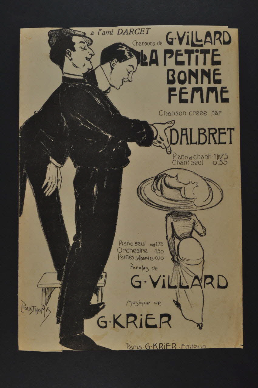 chanson petit format 1966.142.2 Photo Mucem