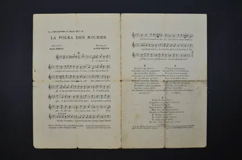 Arthur Courquin ; Emile Rhein ; Henriès ; Courquin Et Sterny; partition de musique petit format 1912 1965.149.86  Photo Mucem