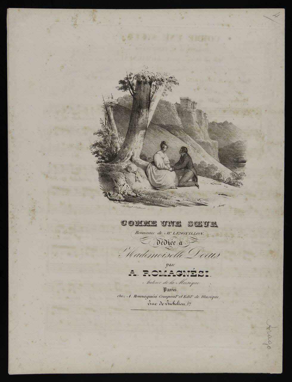 estampe COMME UNE SOEUR 1968.101.102 Photo Mucem