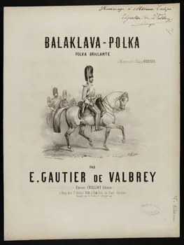 estampe BALAKLAVA-POLKA. 1968.101.14 Photo Mucem