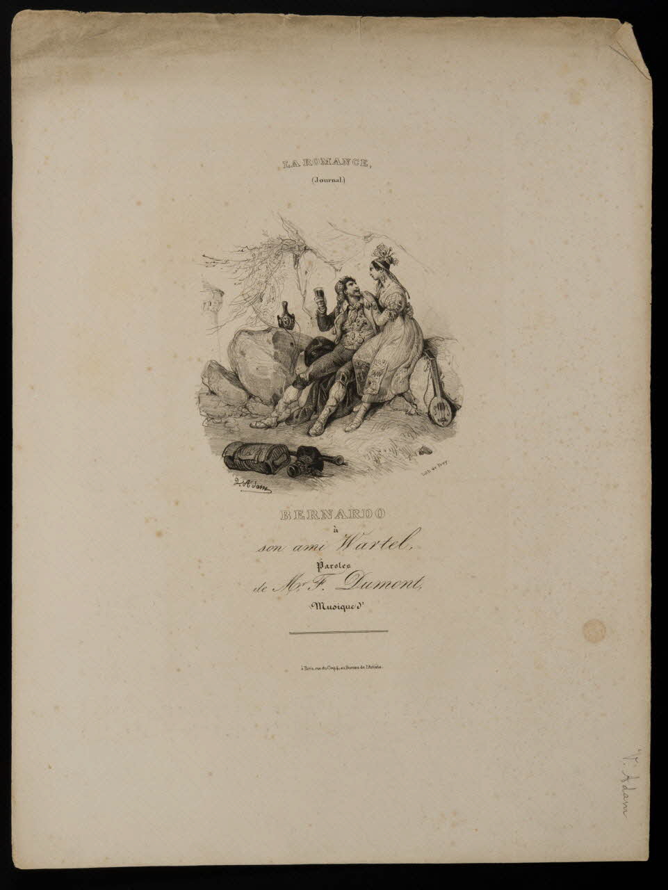 estampe BERNARDO 1968.101.16 Photo Mucem