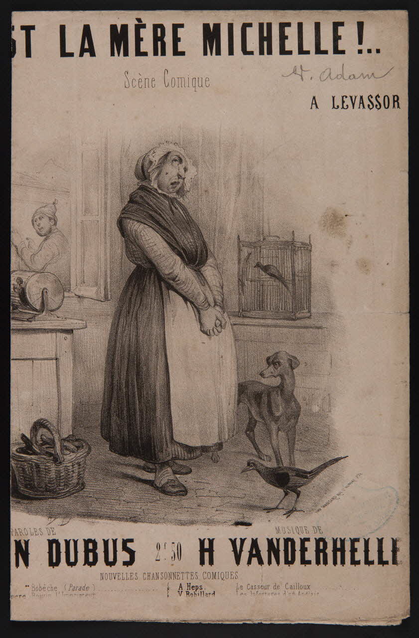 estampe C'EST LA MERE MICHELLE !.. 1968.101.18 Photo Mucem