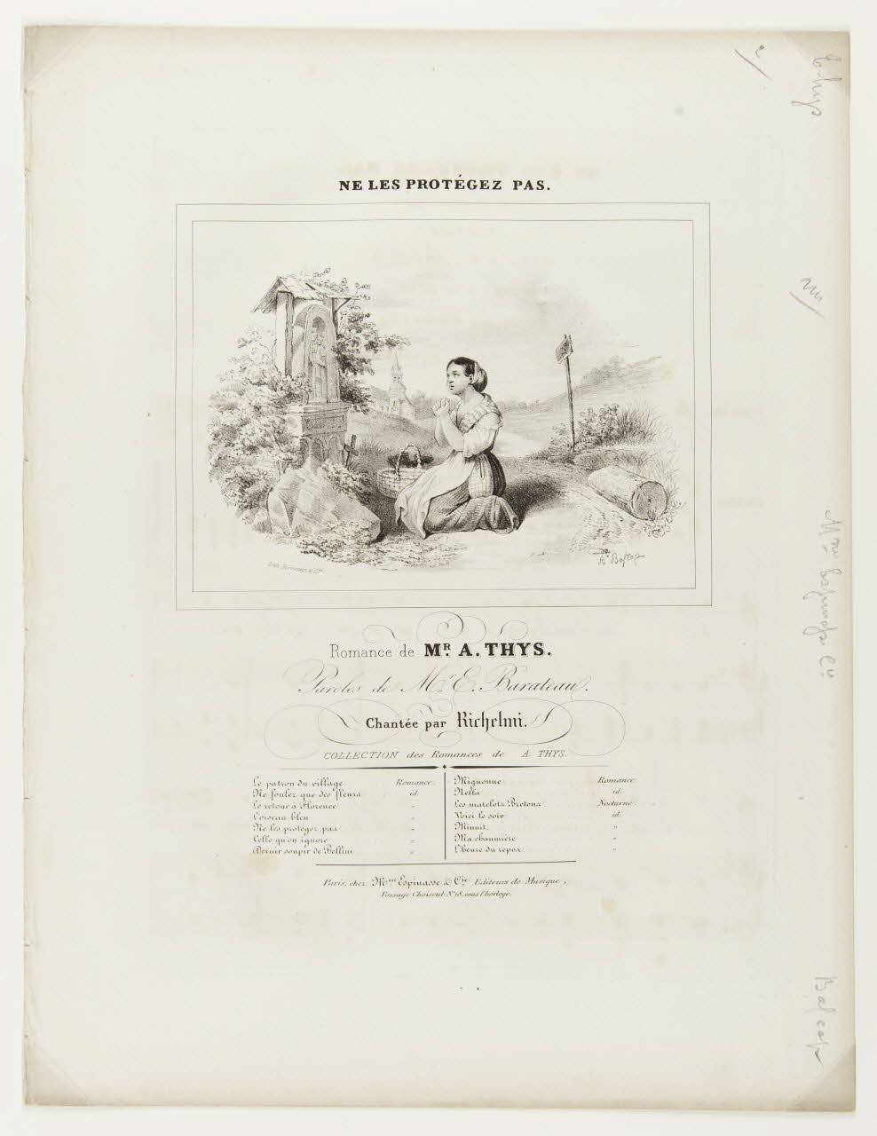 estampe NE LES PROTEGEZ PAS. 1968.101.192 Photo Mucem