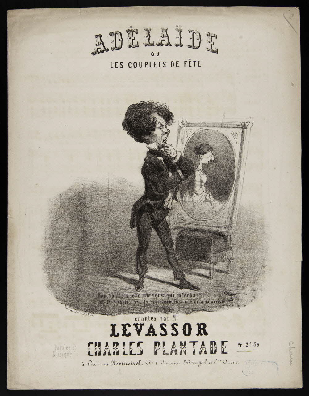 estampe ADELAIDE 1968.101.237 Photo Mucem