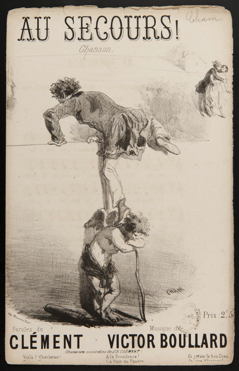 estampe AU SECOURS ! 1968.101.241 Photo Mucem