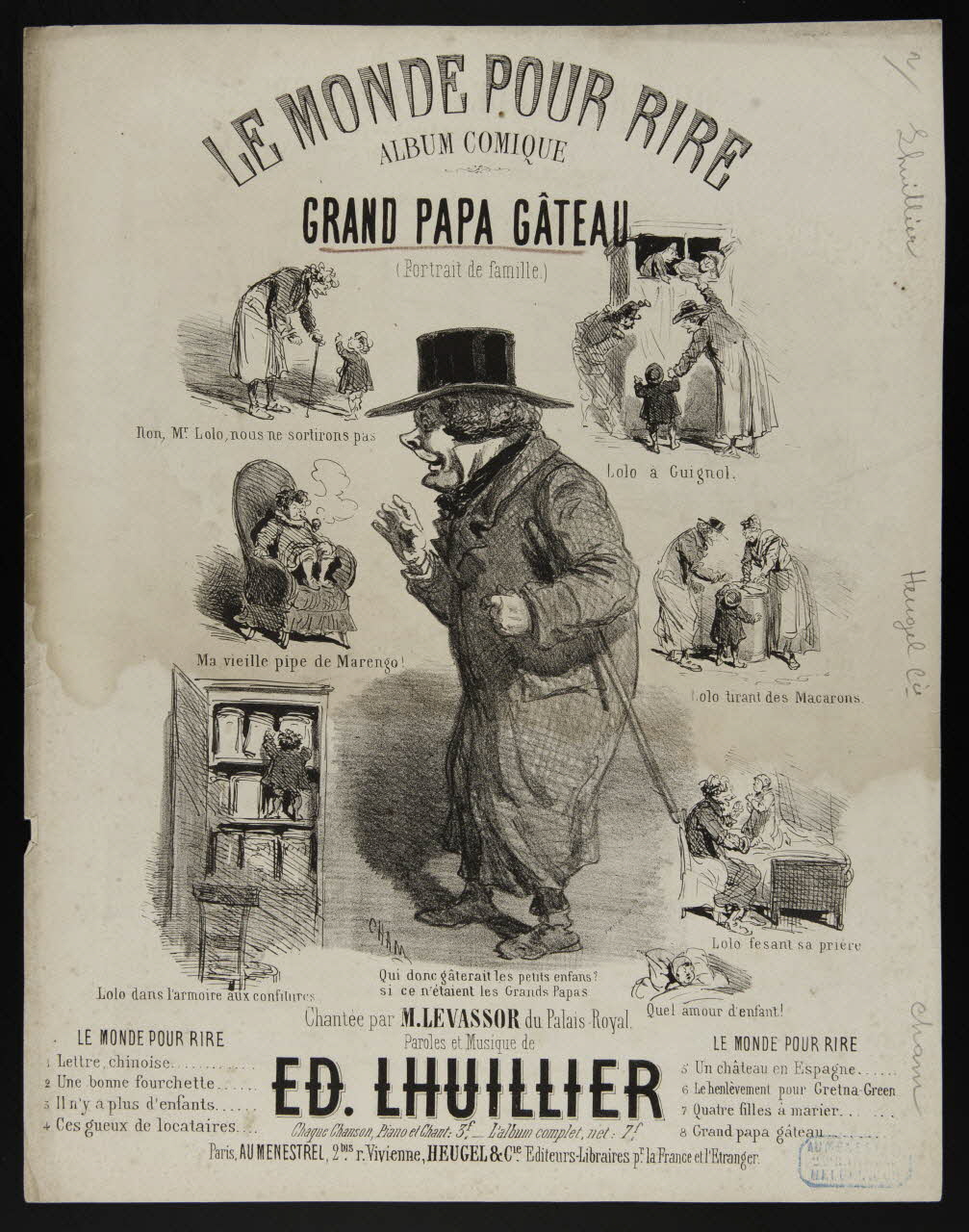 estampe GRAND PAPA GATEAU 1968.101.253 Photo Mucem