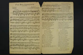 partition de musique petit format 1965.149.90 Photo Mucem