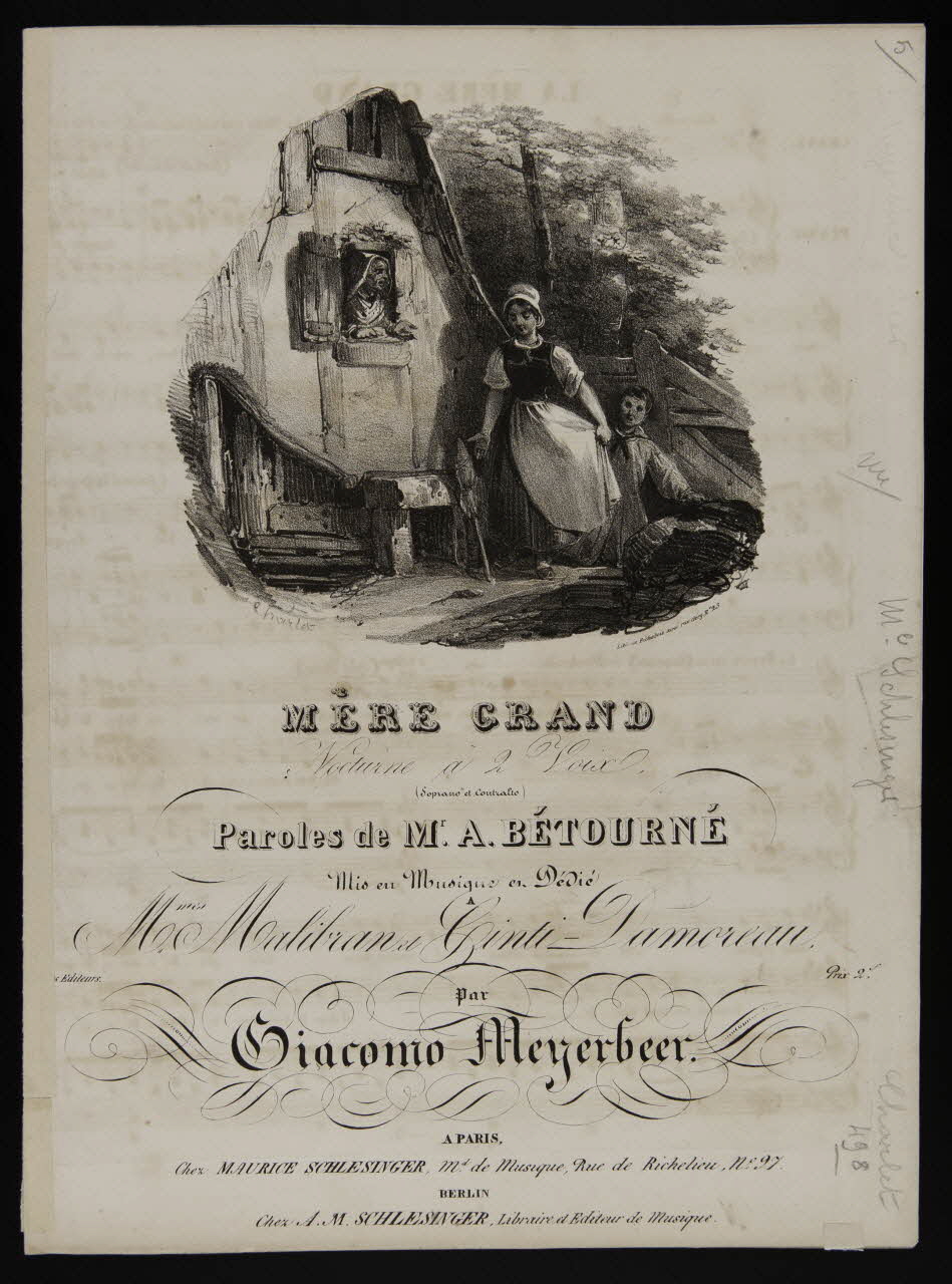 estampe MERE GRAND 1968.101.342 Photo Mucem