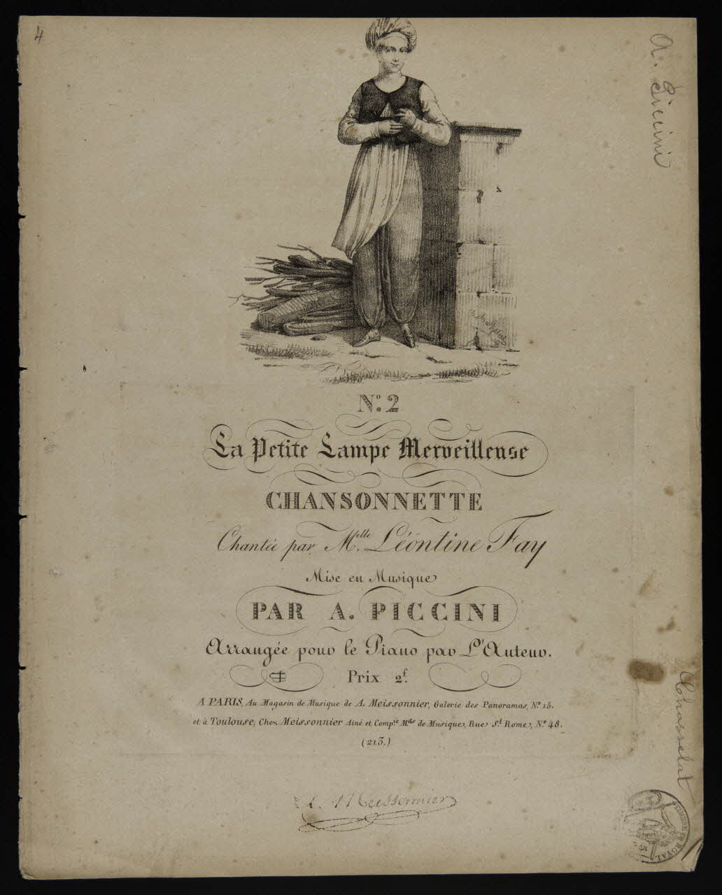 estampe La Petite Lampe Merveilleuse 1968.101.348 Photo Mucem