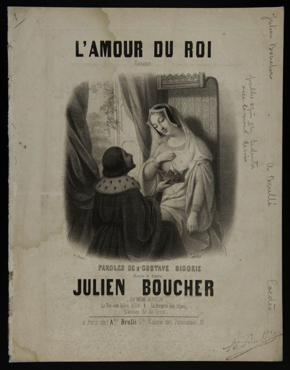 estampe L'AMOUR DU ROI 1968.101.355 Photo Mucem