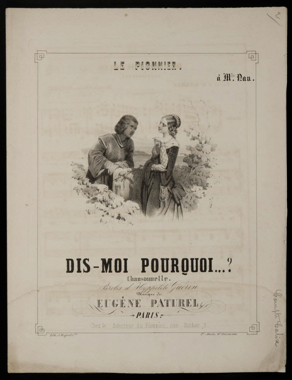 estampe DIS-MOI POURQUOI...? 1968.101.377 Photo Mucem