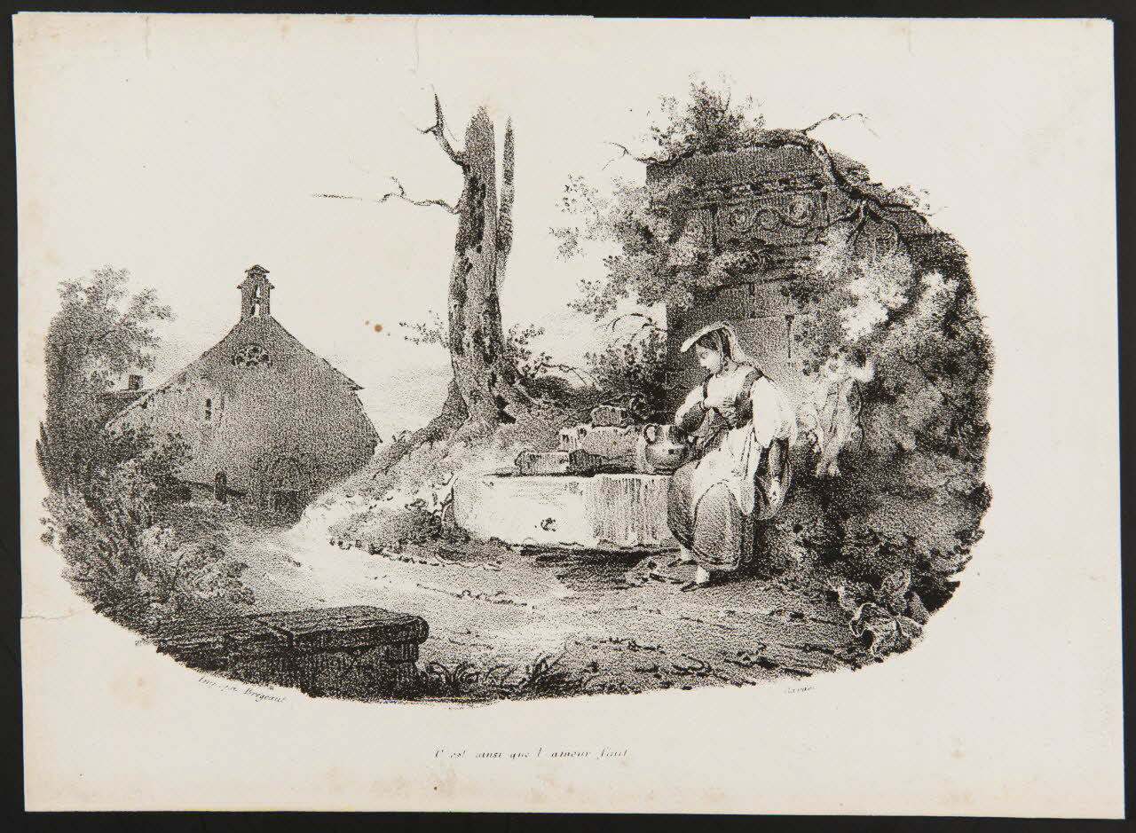 Chanson C'est ainsi que l'amour finit. 1968.101.391 Photo Mucem