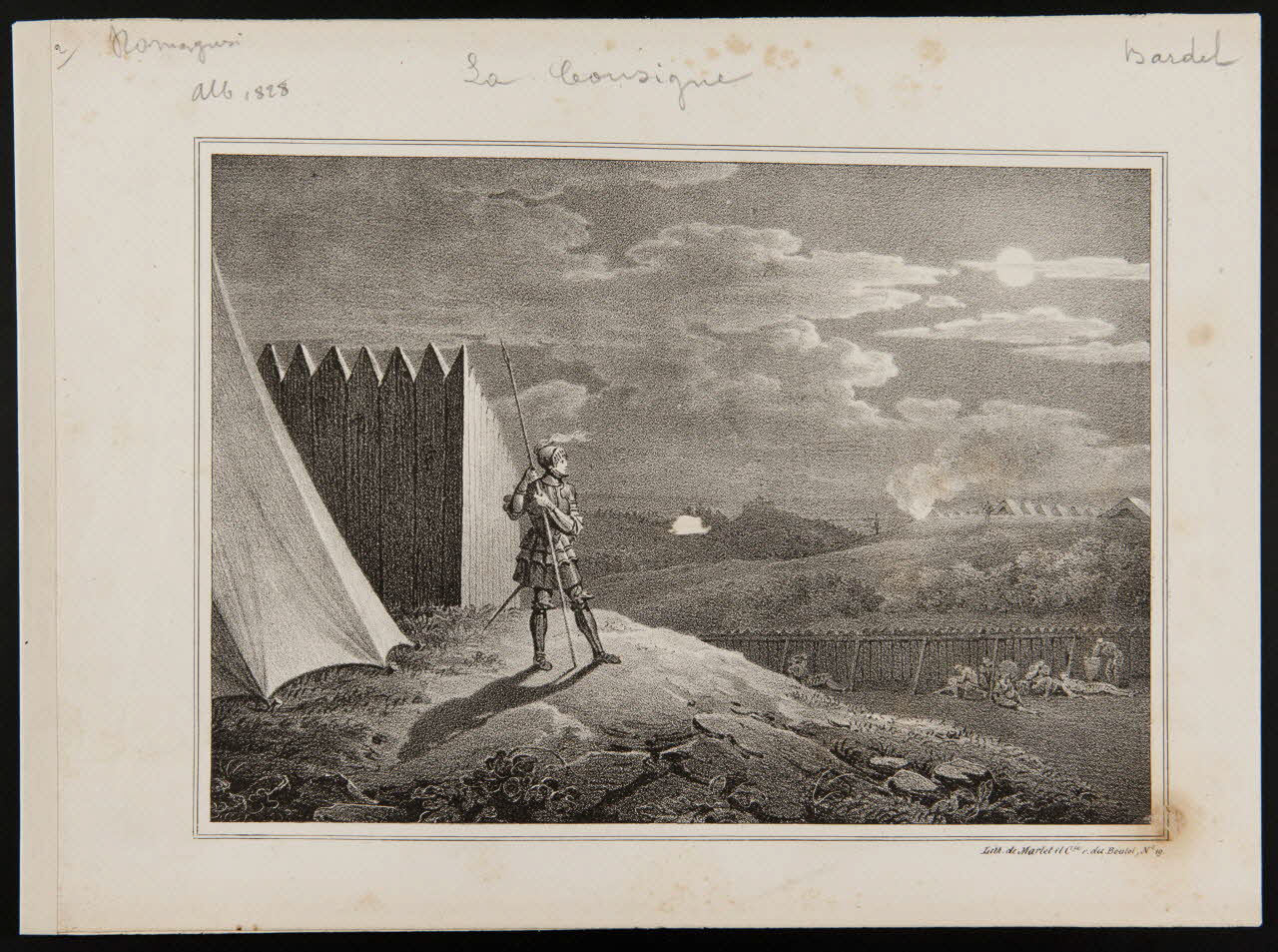 Chanson LA CONSIGNE 1828 1968.101.407 Photo Mucem