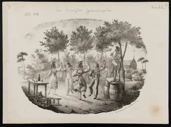 Chanson LA BERGERE PROVENCALE 1828 1968.101.409  Photo Mucem