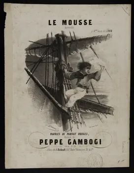 estampe LE MOUSSE  Barcarolle. 1968.101.451 Photo Mucem