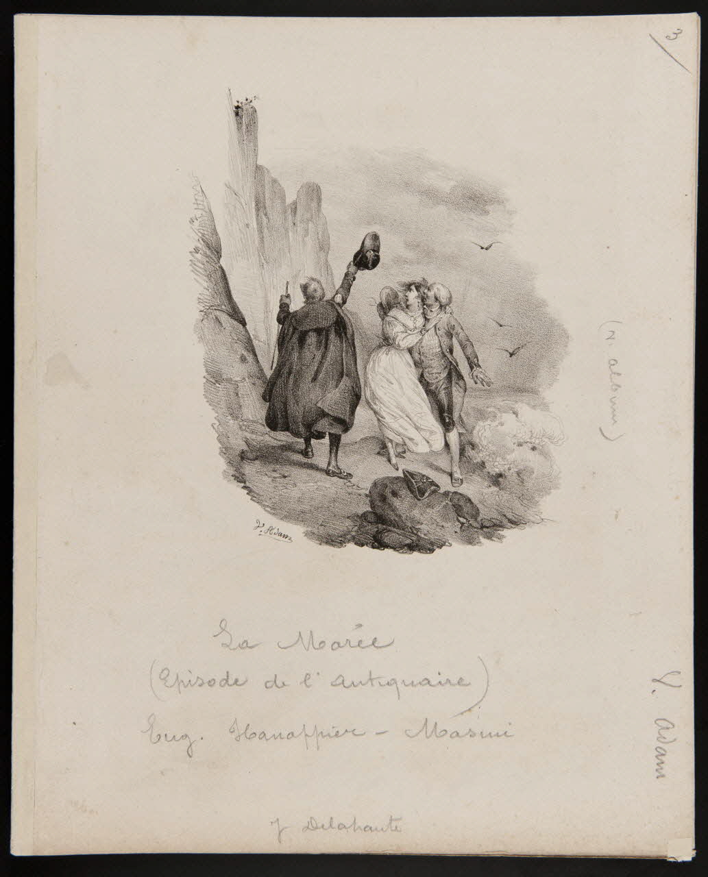 estampe La Marée 1968.101.47 Photo Mucem