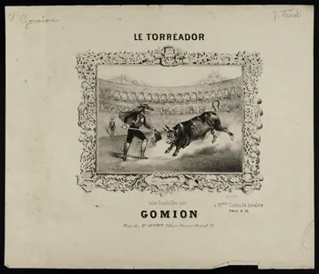 estampe LE TORREADOR 1968.101.498 Photo Mucem