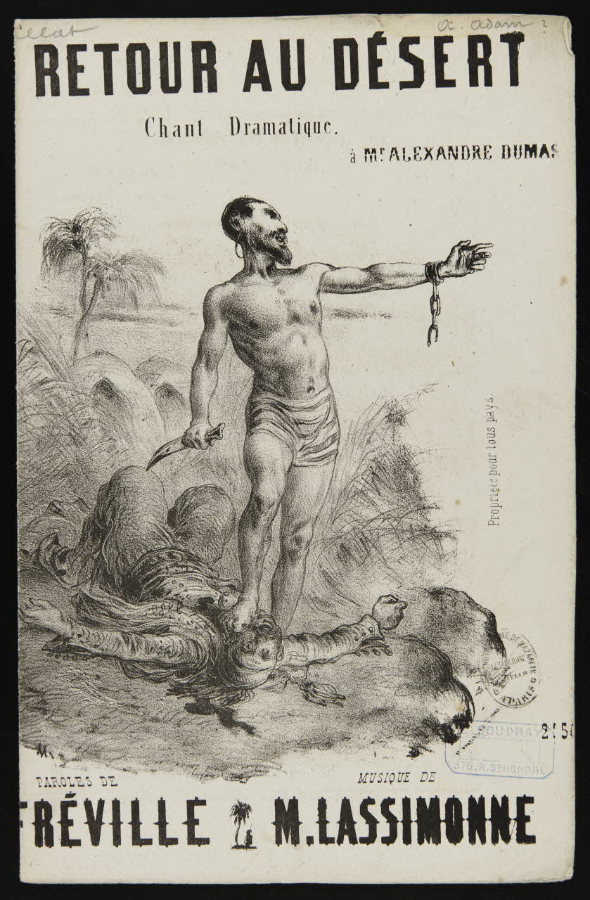 estampe RETOUR AU DESERT 1968.101.5 Photo Mucem