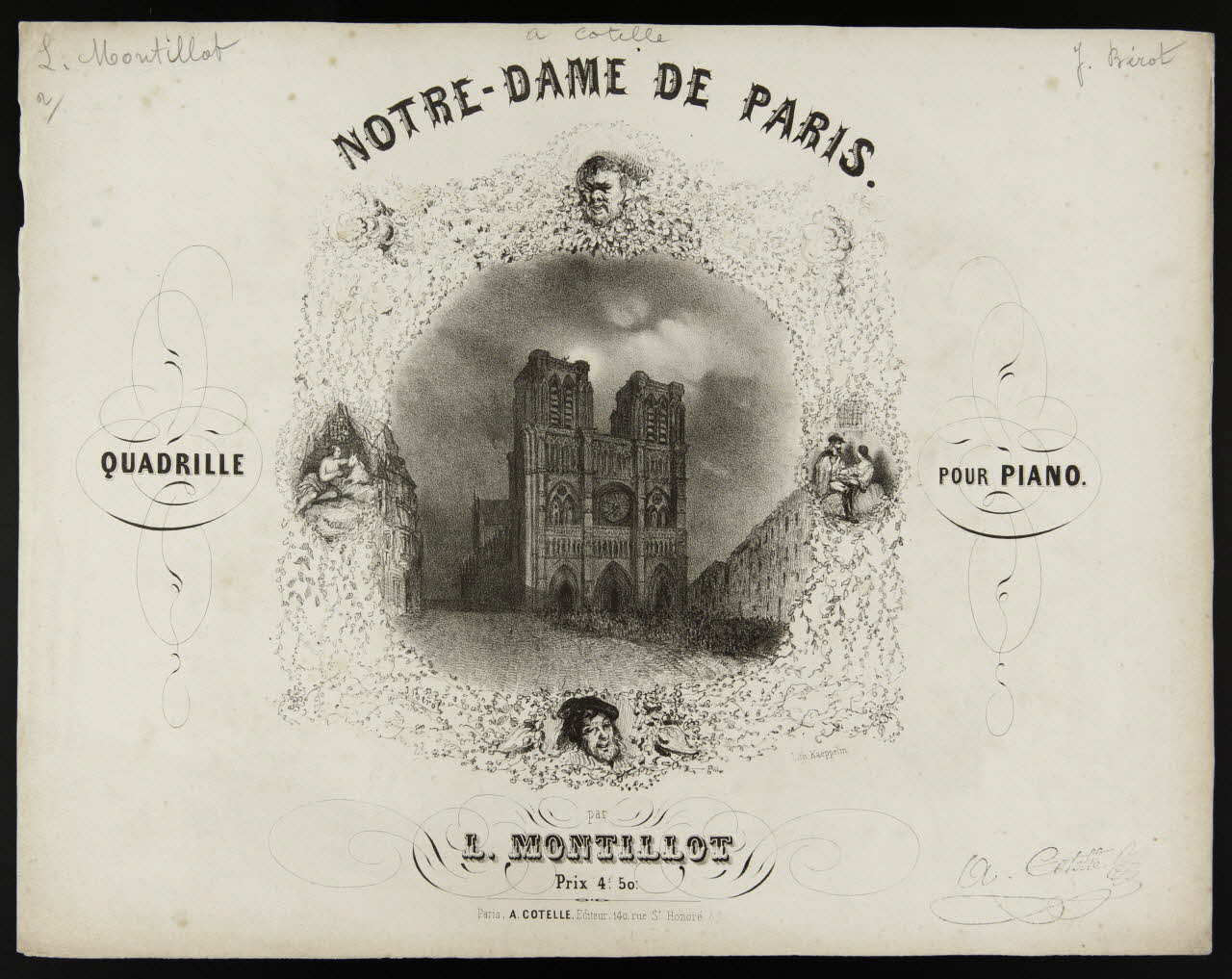estampe NOTRE-DAME DE PARIS. 1968.101.501 Photo Mucem