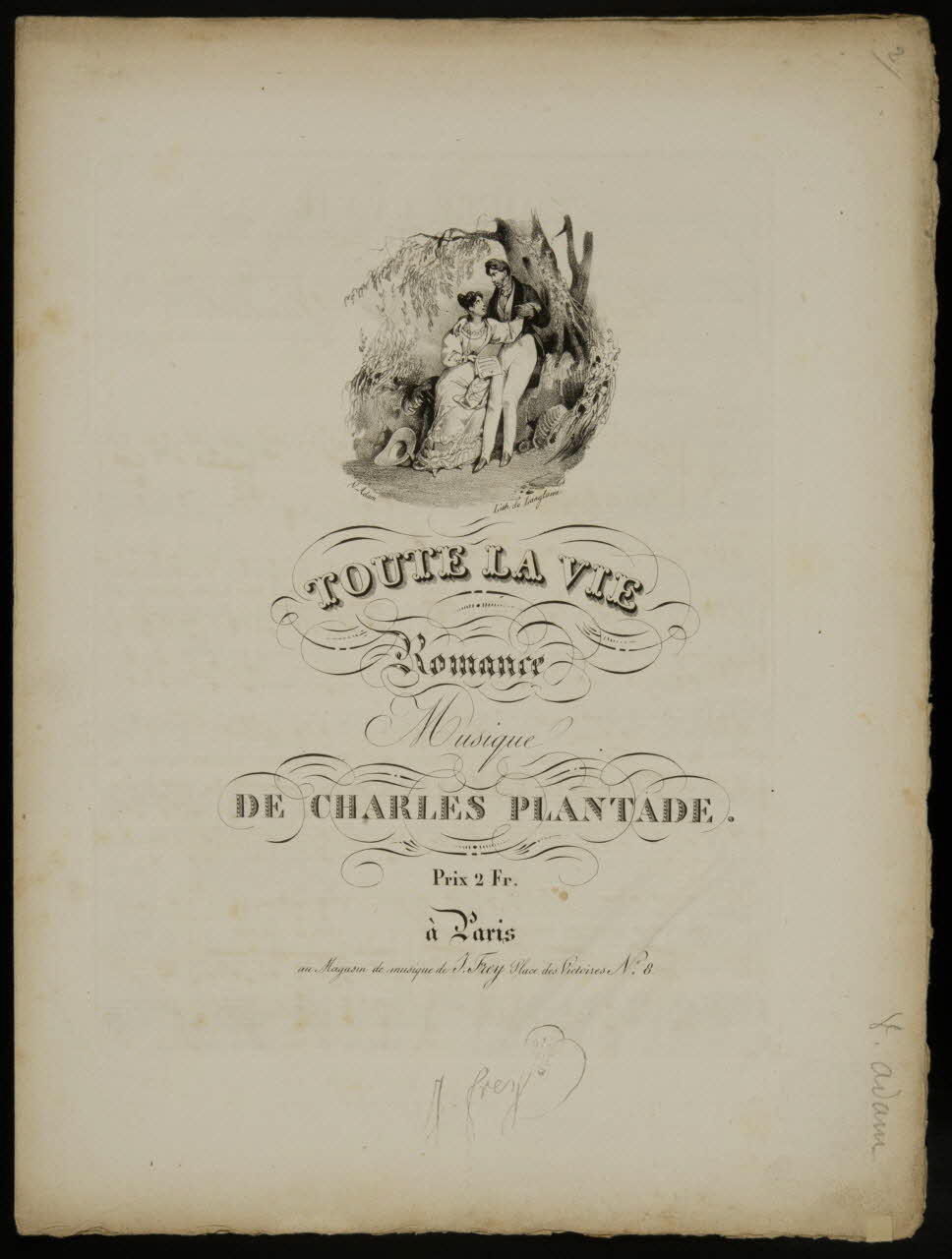 estampe TOUTE LA VIE 1968.101.96 Photo Mucem