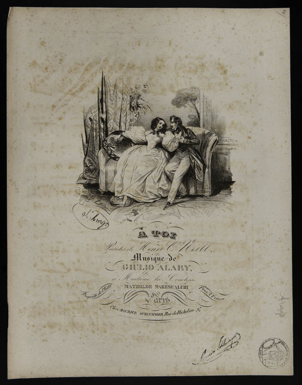 estampe A TOI 1968.101.98 Photo Mucem