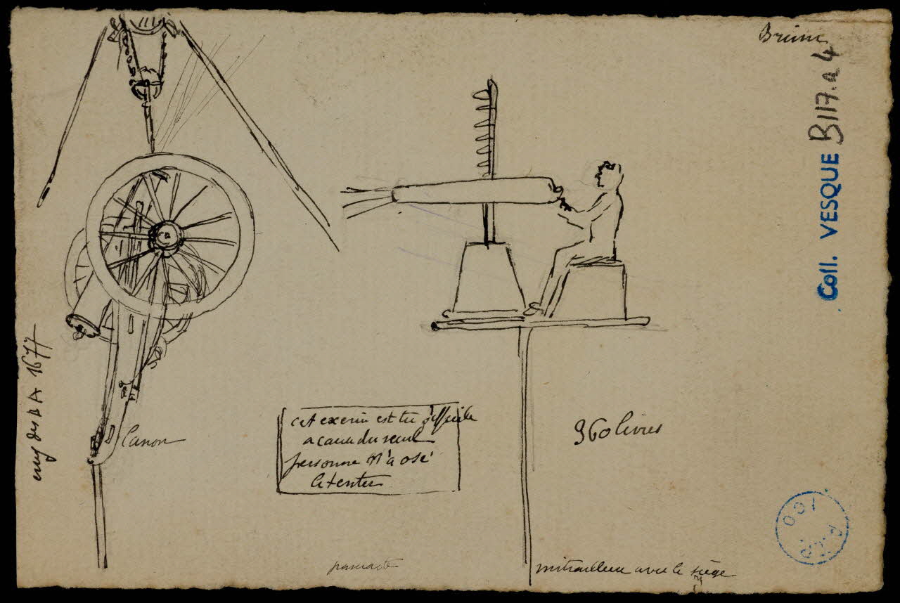 partie d'un ensemble de dessins Brinn 1968.102.1000.3 Photo Mucem