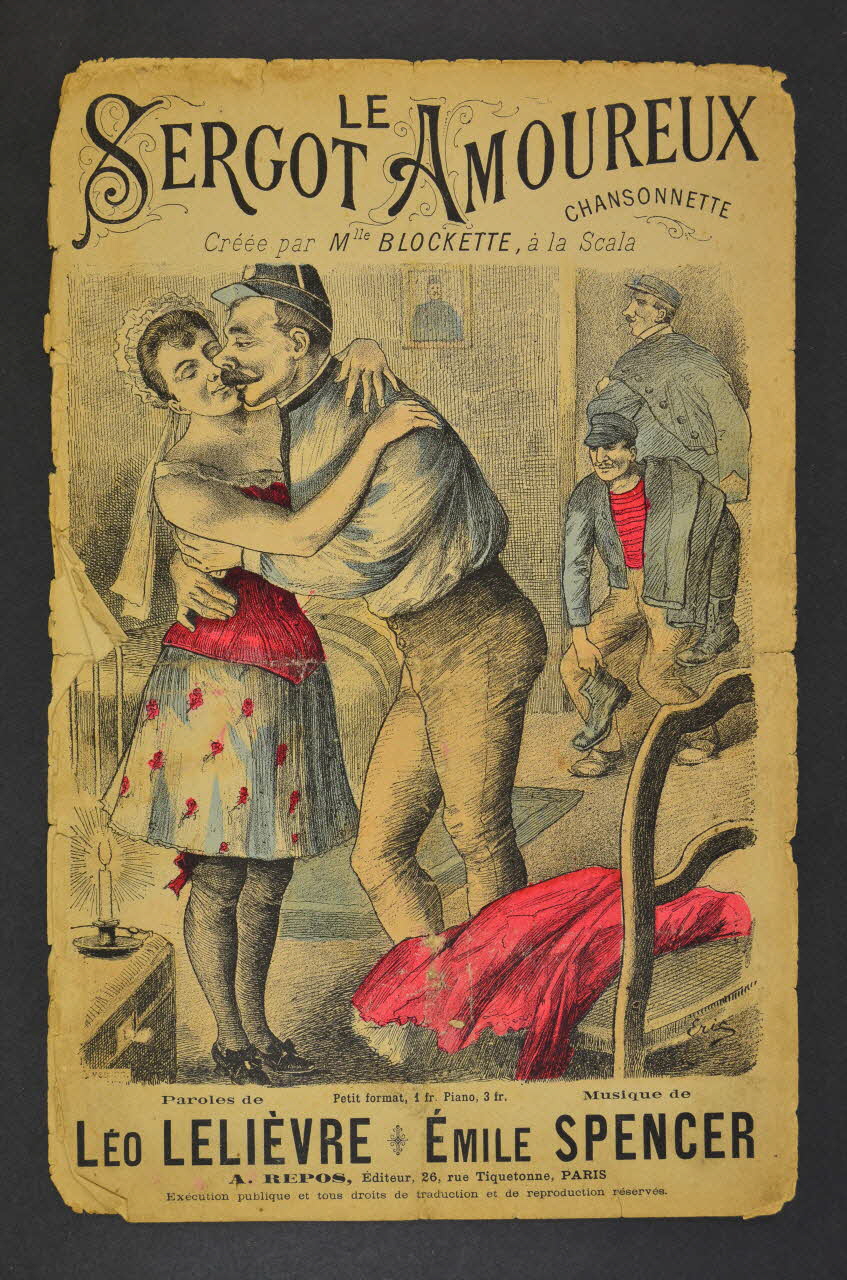 chanson petit format 1966.144.101 Photo Mucem