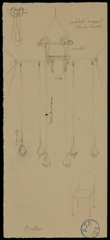 partie d'un ensemble de dessins Burtons 1968.102.1036.3 Photo Mucem
