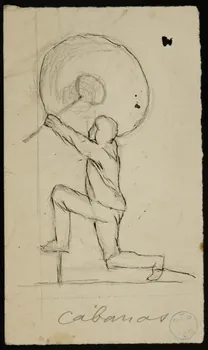 partie d'un ensemble de dessins Cabanas 1968.102.1045.1  Photo Mucem