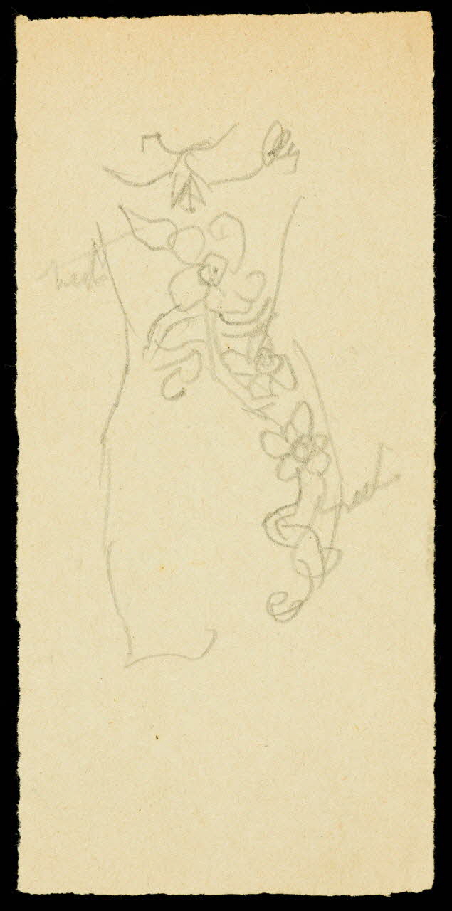 partie d'un ensemble de dessins Costume 1968.102.1067.3 Photo Mucem