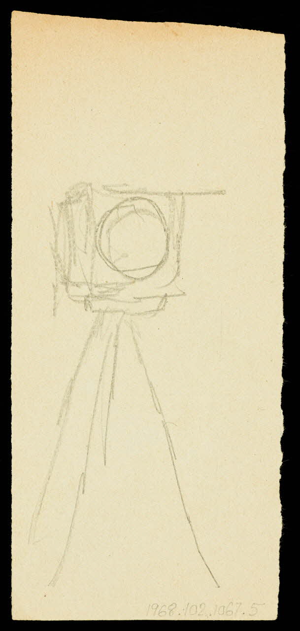partie d'un ensemble de dessins Homme assis 1968.102.1067.5  Photo Mucem