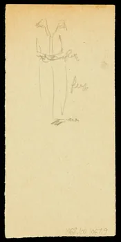 partie d'un ensemble de dessins C'est  votre main madame 1968.102.1067.9  Photo Mucem