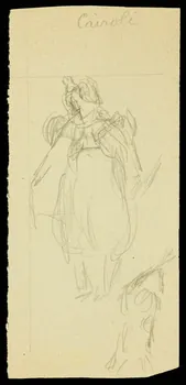 partie d'un ensemble de dessins Cairoli 1968.102.1070.6 Photo Mucem