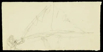 partie d'un ensemble de dessins Croquis d'équilibriste 1968.102.1077.7 Photo Mucem