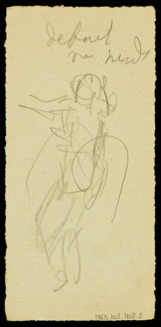 partie d'un ensemble de dessins Carpi 1968.102.1102.2  Photo Mucem