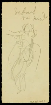 partie d'un ensemble de dessins Carpi 1968.102.1102.2 Photo Mucem