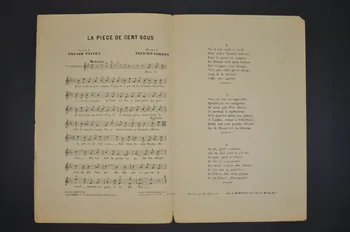 chanson petit format 1966.144.3  Photo Mucem