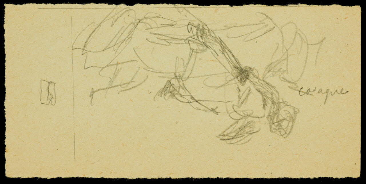 partie d'un ensemble de dessins Cosaque 1968.102.1125.5 Photo Mucem